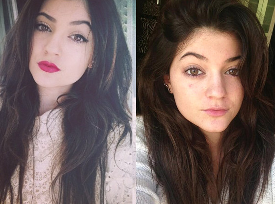 Kylie Jenner, sem maquiagem, sem make, Twitter Kylie Jenner, sem maquiagem, sem make, Twitter